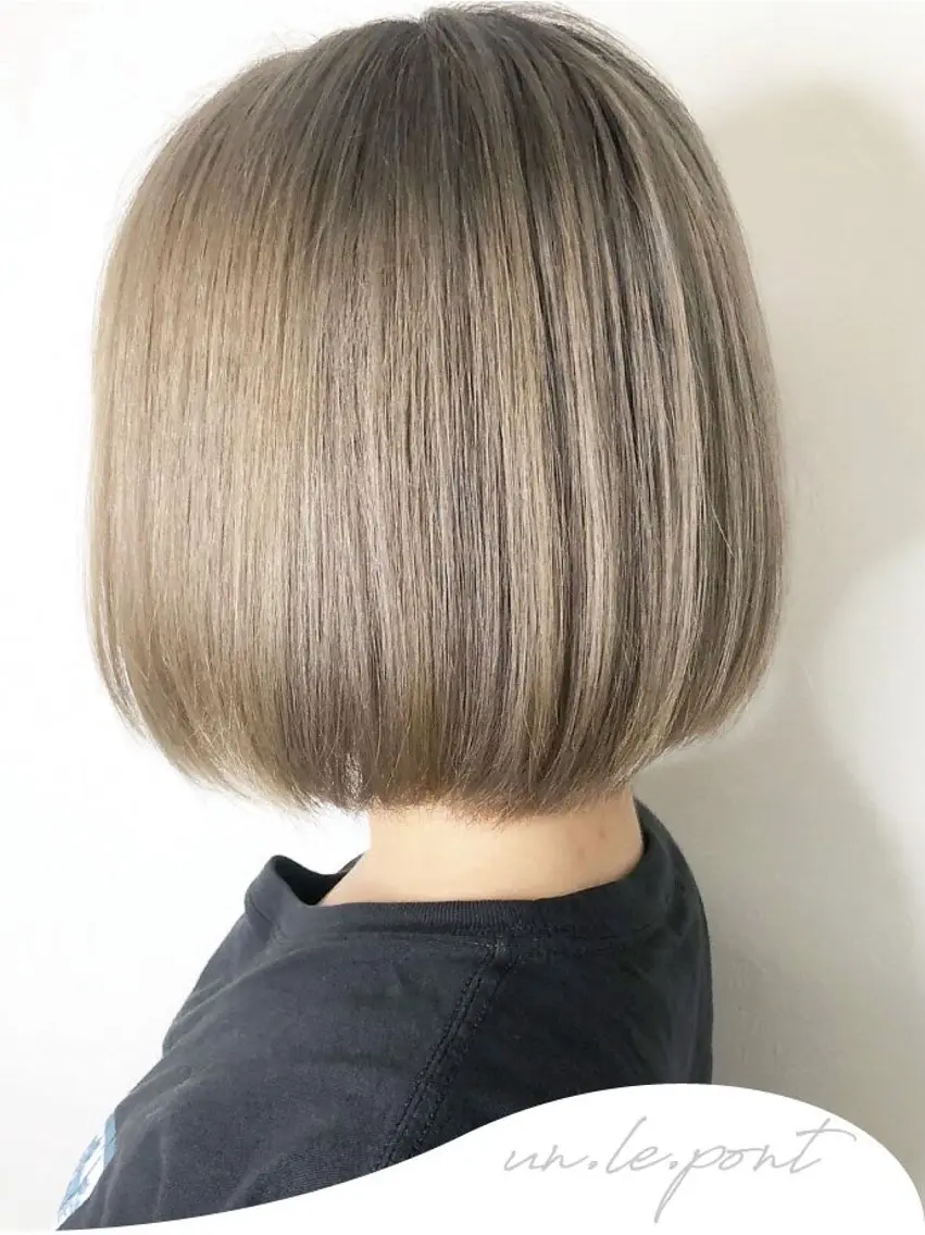 ミディアム カラー un.le.pont ルカ 🎨のヘアスタイル