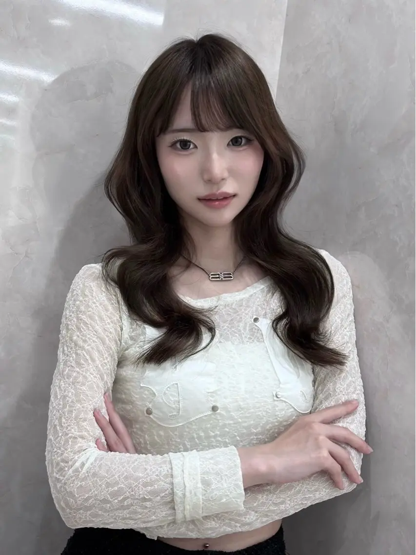 ロング cocomi .のヘアスタイル
