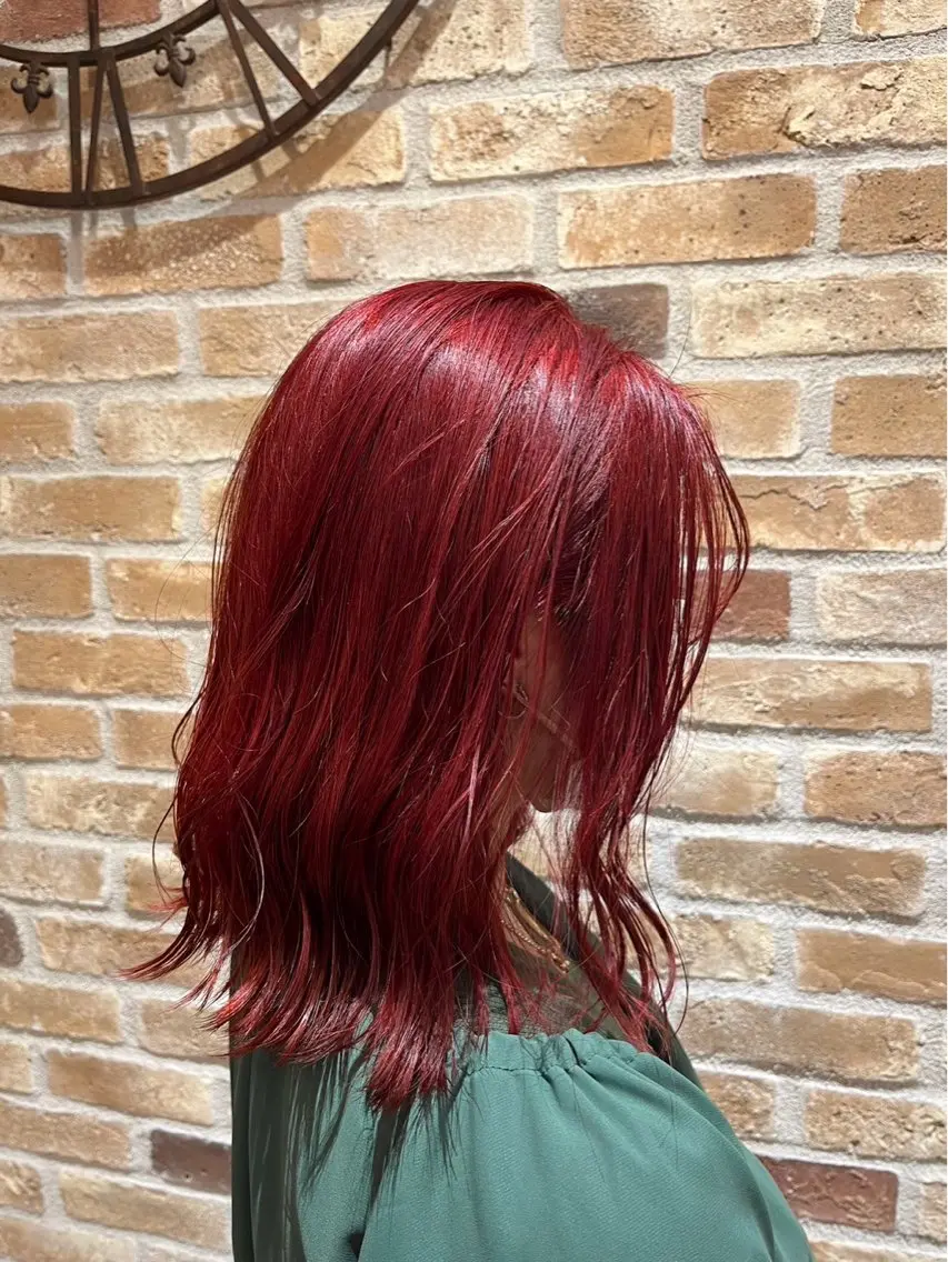 カラー 藤野 拳登のヘアスタイル