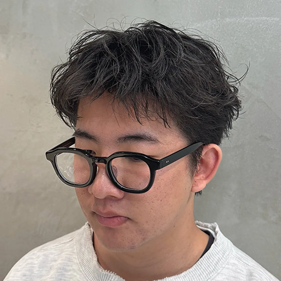 ショート パーマ メンズ カット パーマ メンズパーマ特化 【八王子】鈴木 惟人のヘアスタイル
