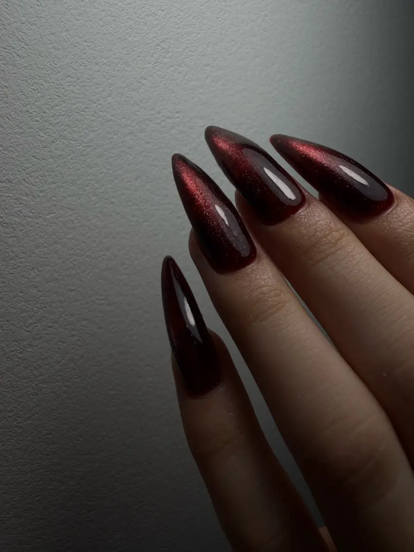 ネイル マグネットネイル ハンドネイル nué nail 【halu】のネイルデザイン