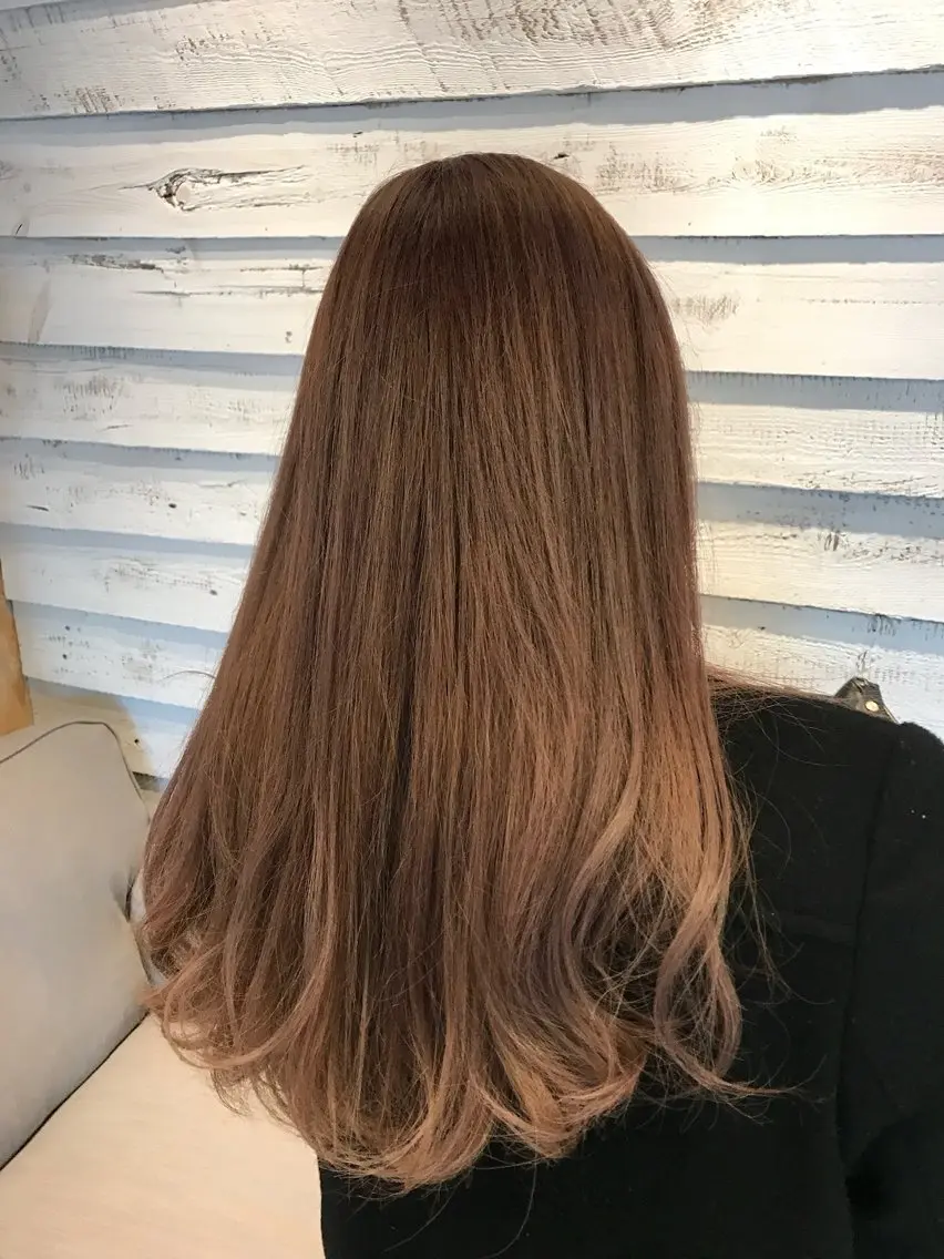 ロング カラー 塚本 昂のヘアスタイル