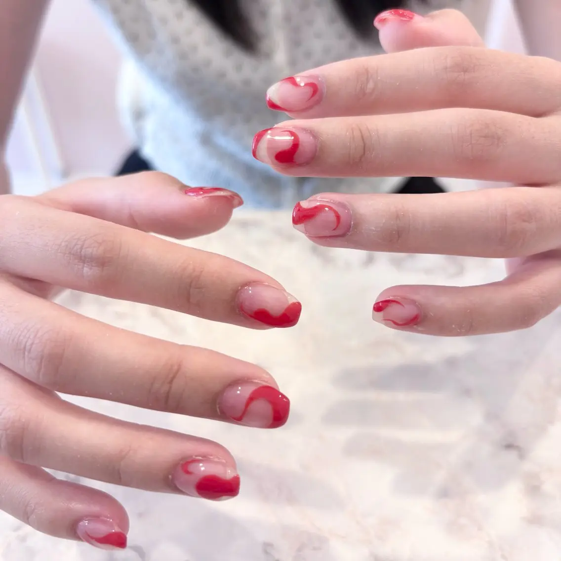 ネイル 持ち込み ハンドネイル Luo kanadeのネイルデザイン