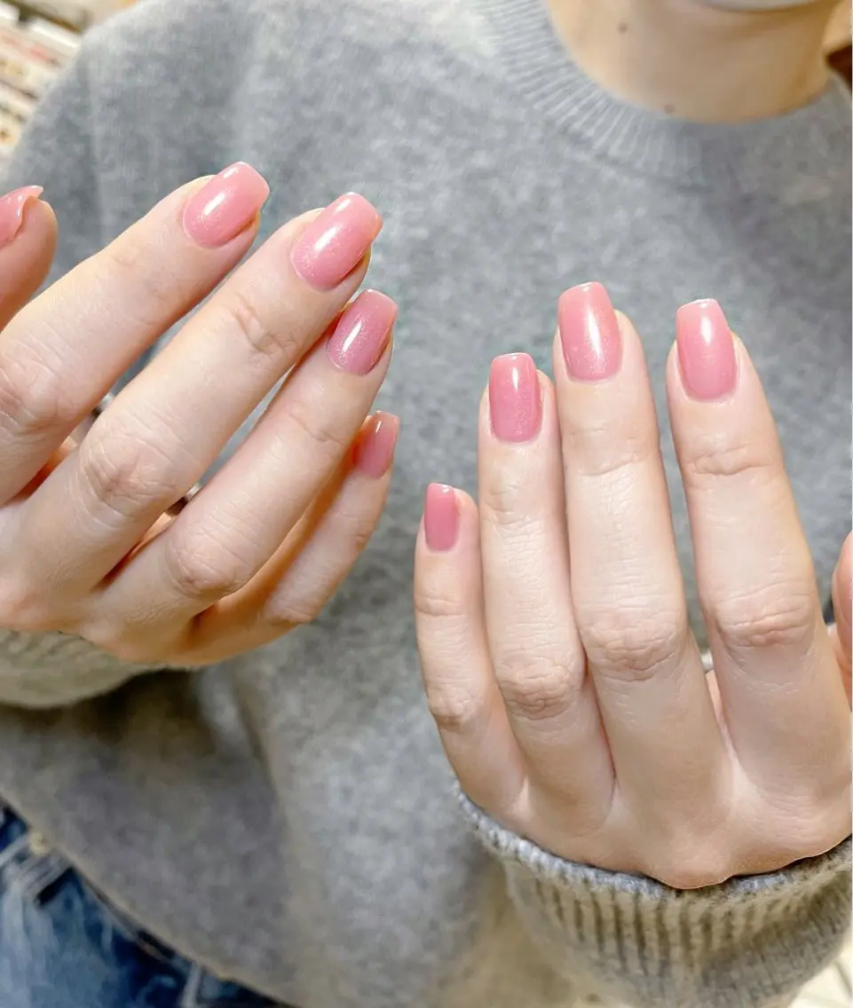 ネイル ジェルネイル ワンカラーネイル Hi nail 【ハイネイル】池袋のネイルデザイン