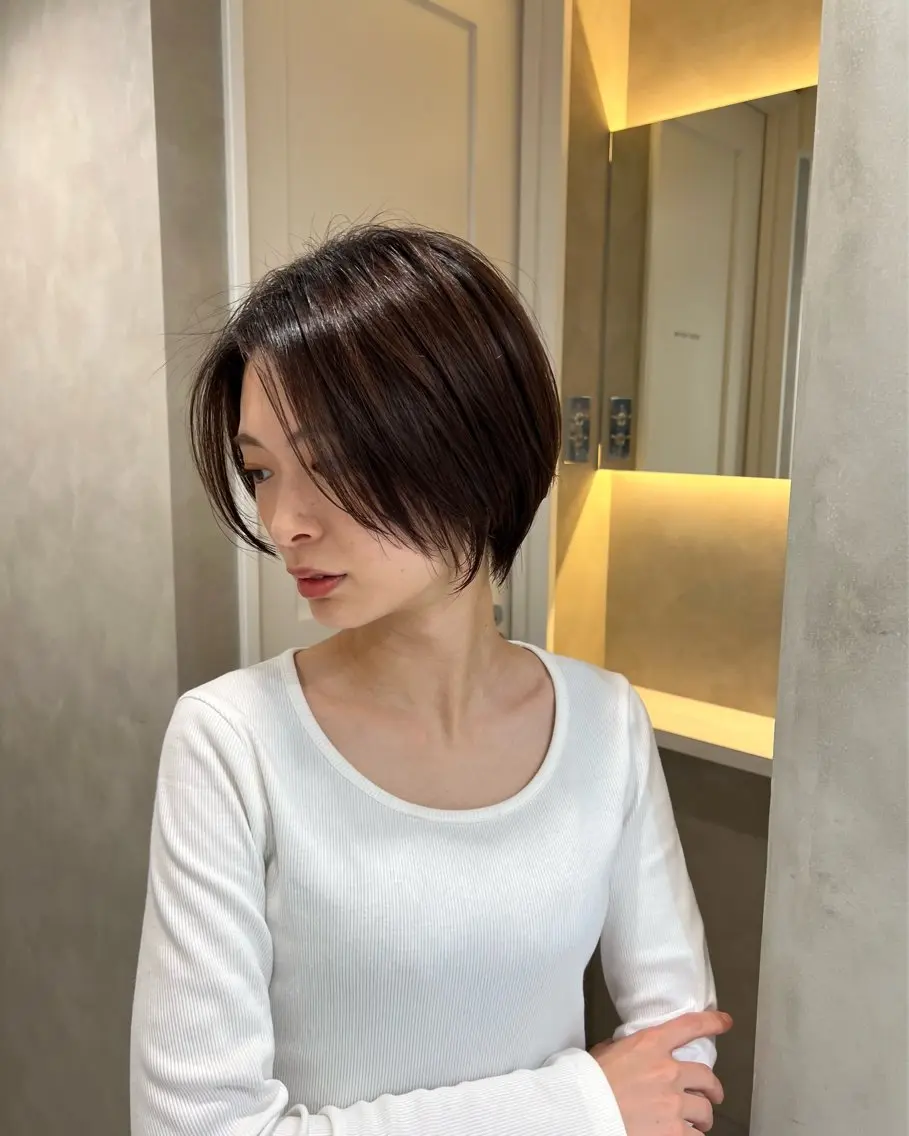 ショート カラー カット ヘアカラー トリートメント 新井翼/銀座 メンズお任せくださいのヘアスタイル