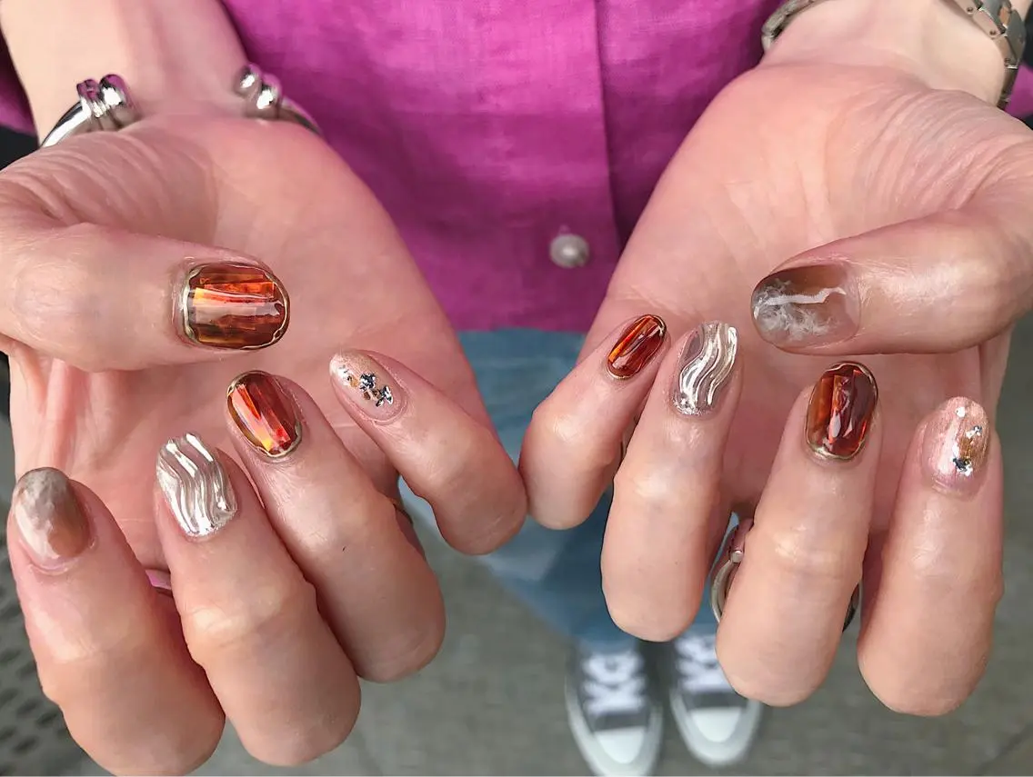 ネイル nailartist lisaのネイルデザイン