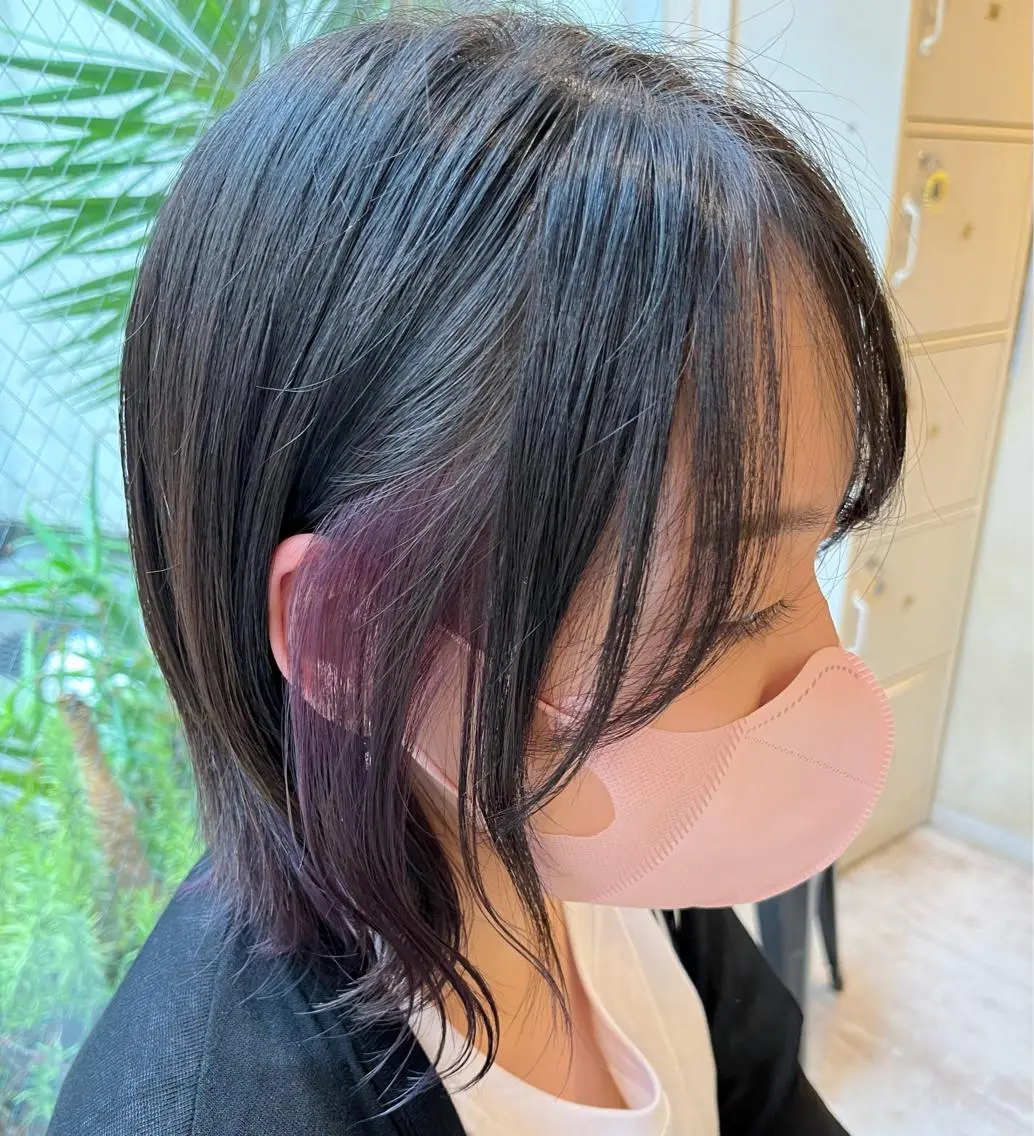 カラー 🩷ྀི暖色カラー 🫧ྀིススマゴチヨのヘアスタイル