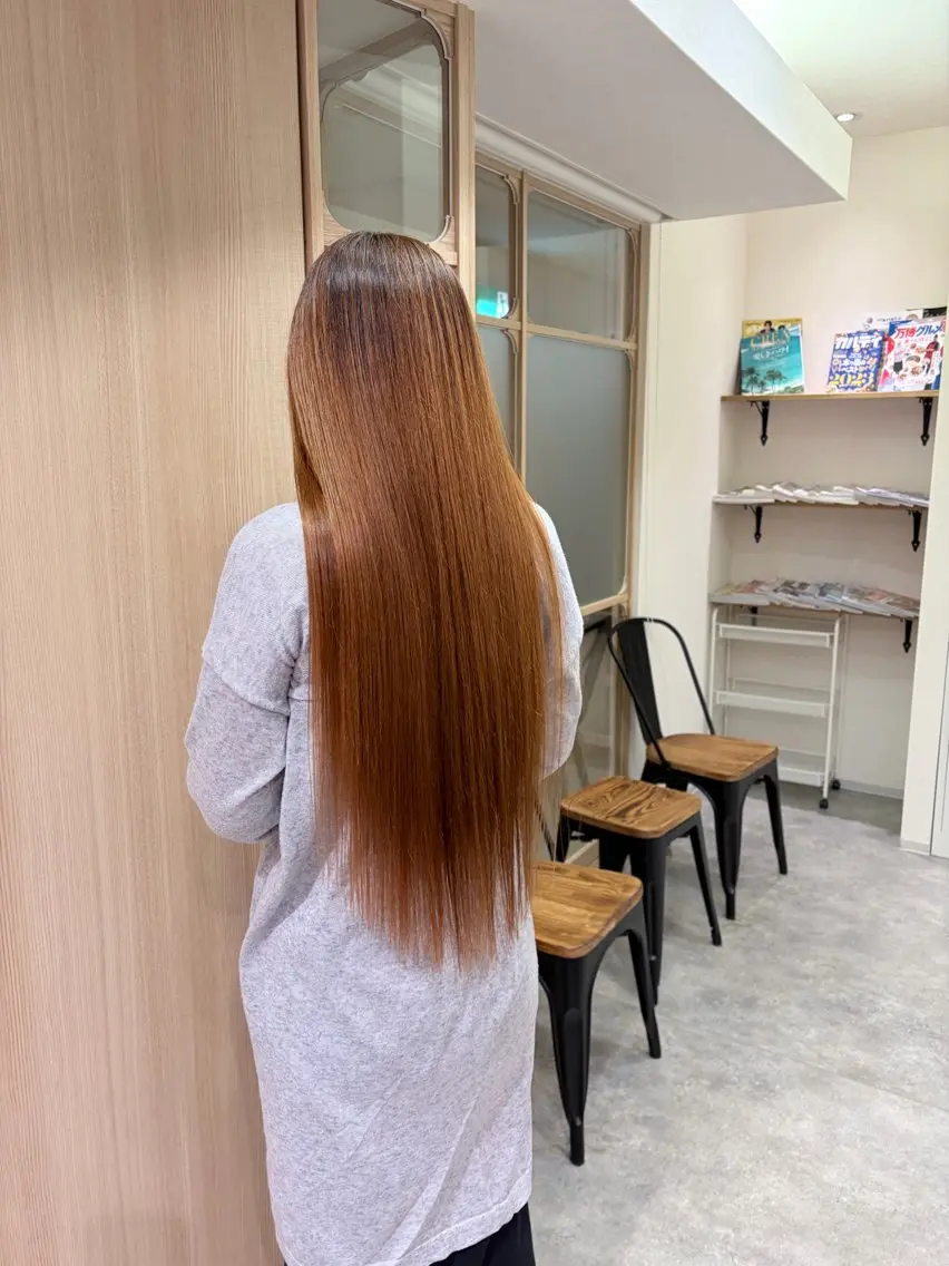 ロング 和泉市/mahae 大久保のヘアスタイル