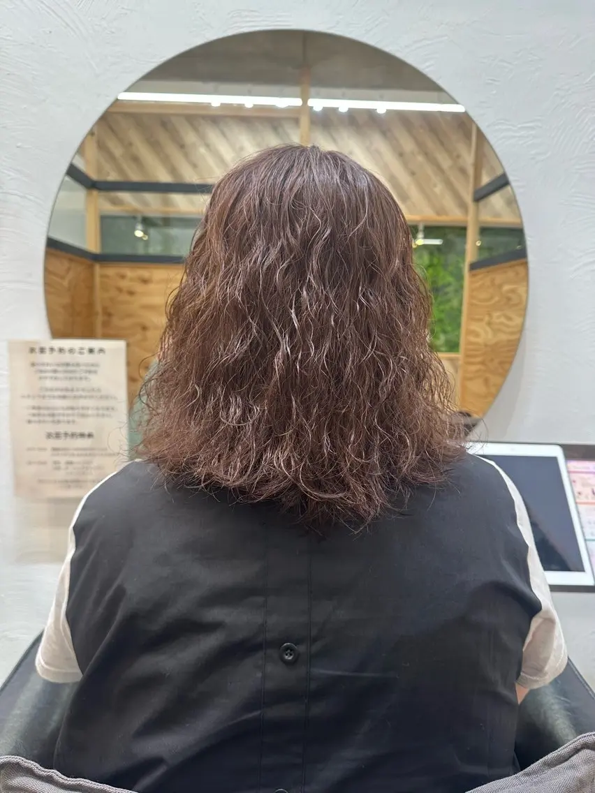 ミディアム カラー ヘアアレンジ ヒラノ🐝 モデル募集中/北千住のヘアスタイル
