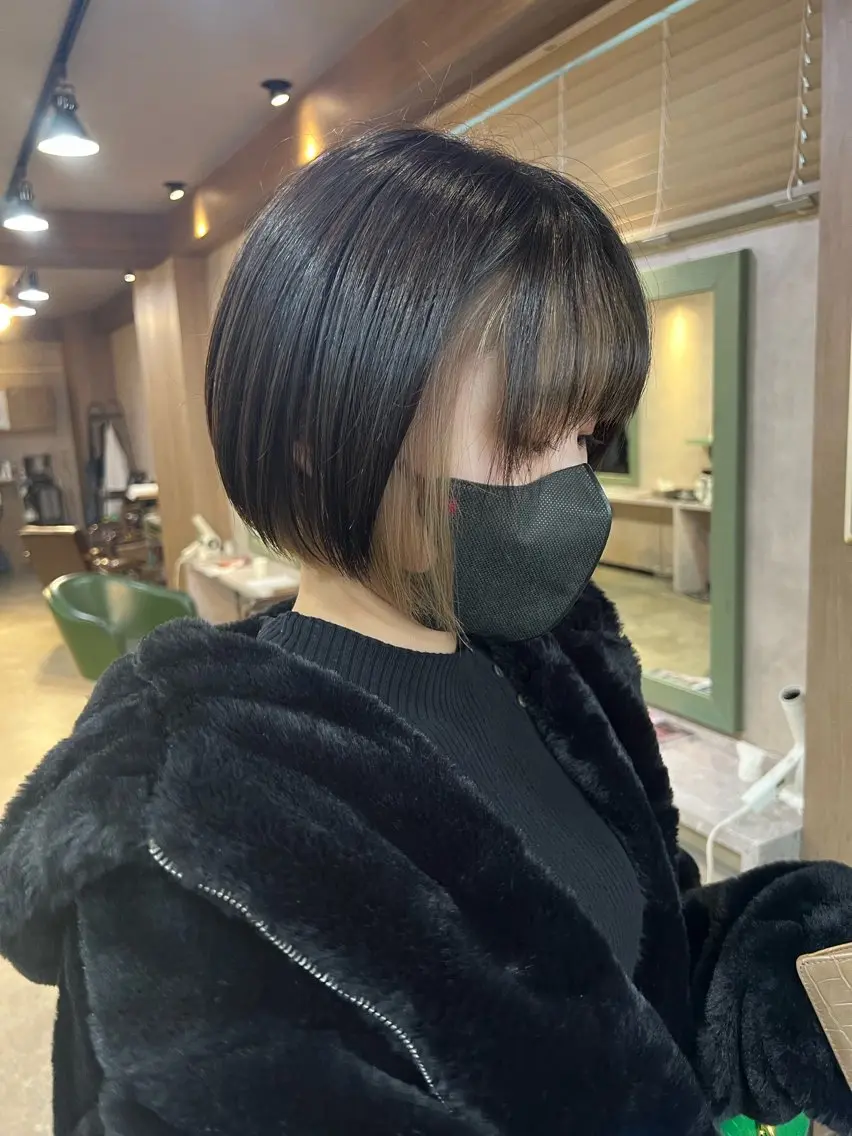 ショート カラー 水野 亨祐のヘアスタイル