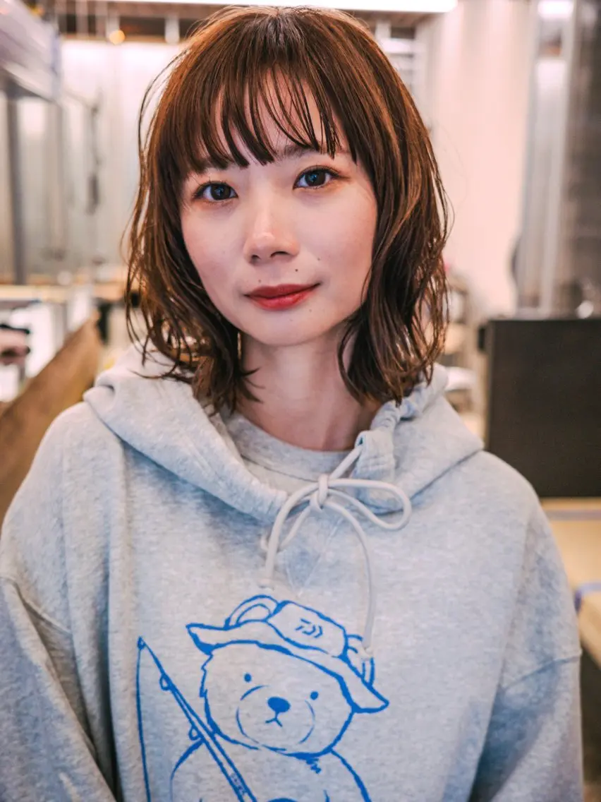 ミディアム カラー 渡邉 悠斗のヘアスタイル