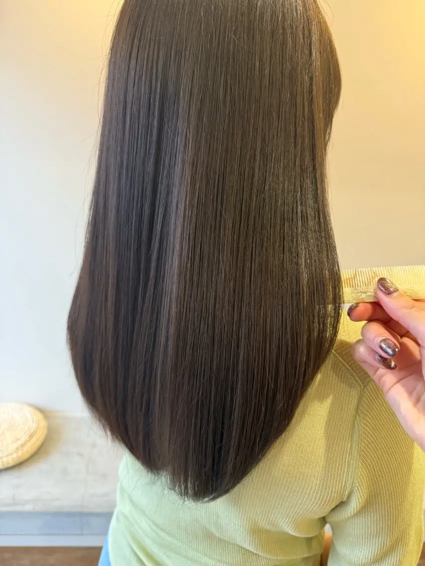 ロング カラー 💛🤍U too e’s /店長🧸のヘアスタイル