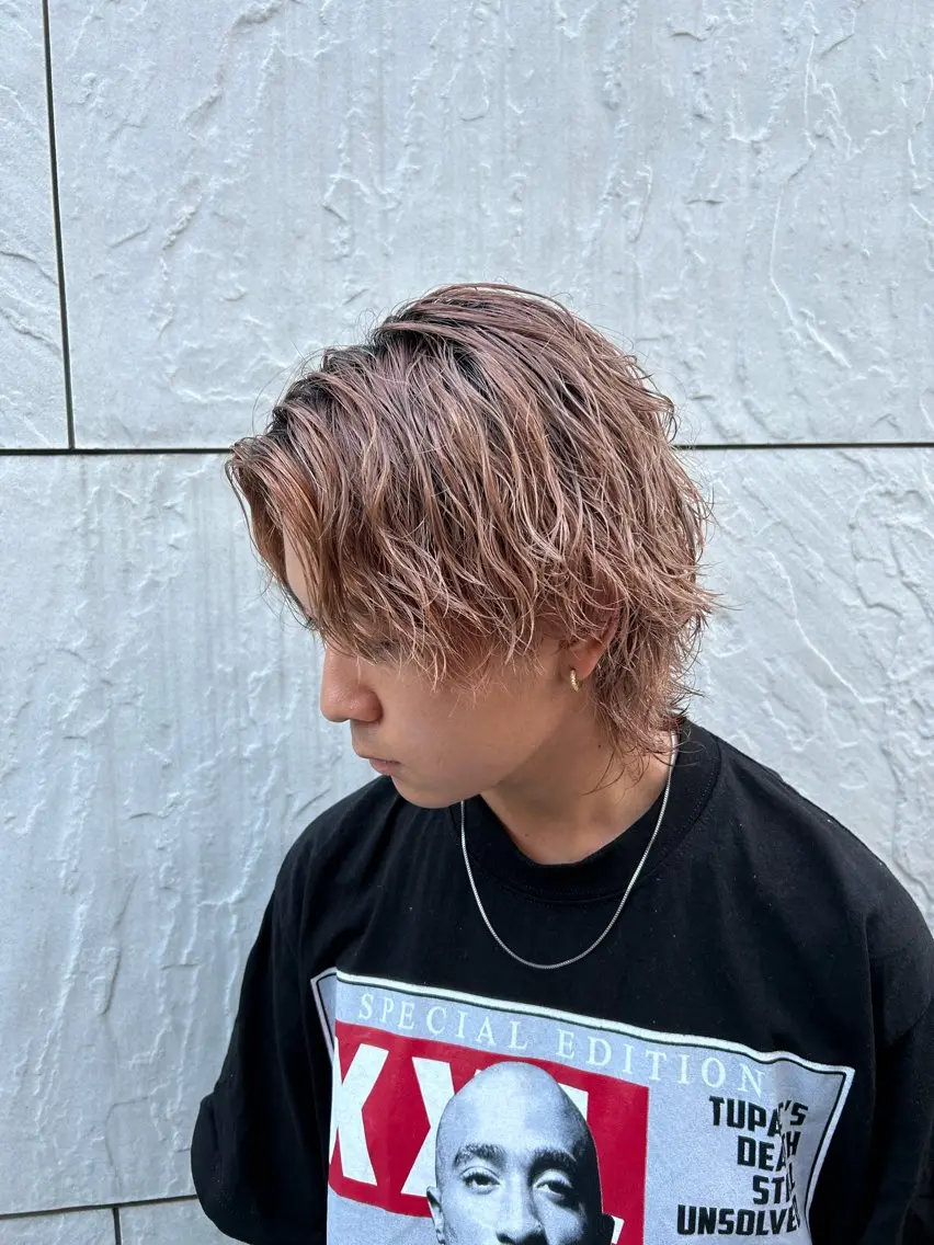 カラー パーマ メンズ カット パーマ パーマ支持率No.1 ❤️‍🔥安成弾のヘアスタイル