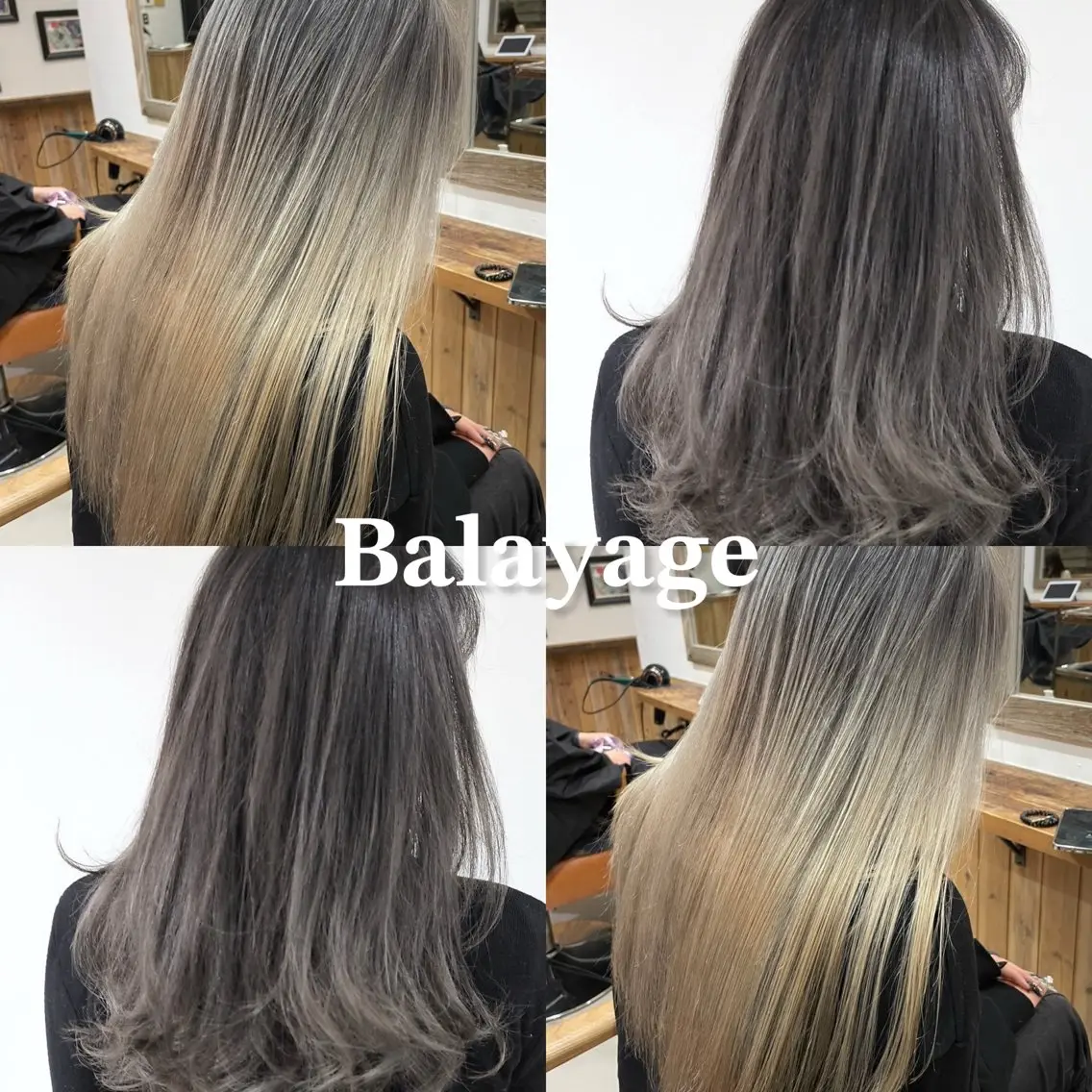 ロング カラー Wカラーレイヤーカ ット⚡️CHIAKIのヘアスタイル