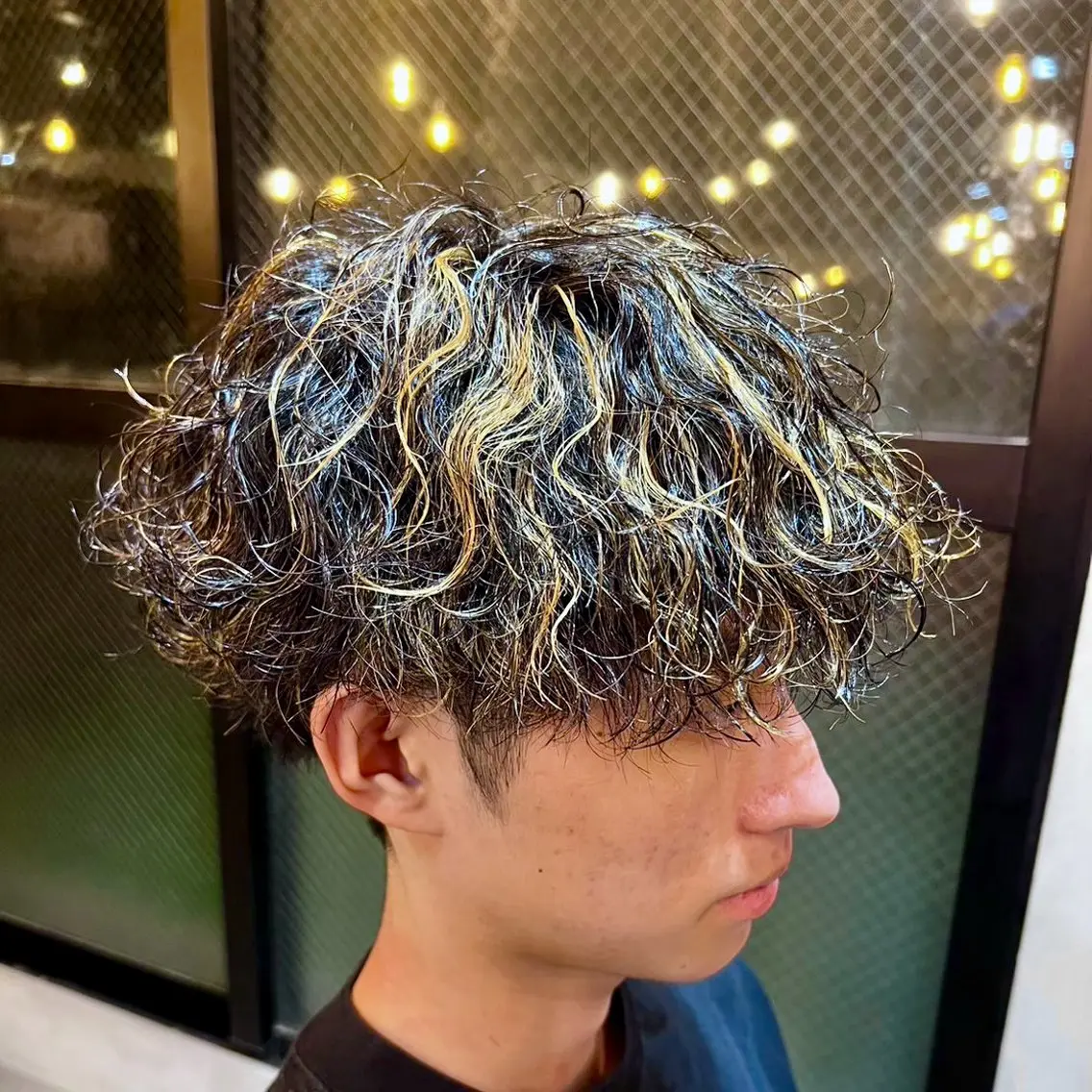 パーマ シャドウ ツイスパ ニュアンスおがたのヘアスタイル