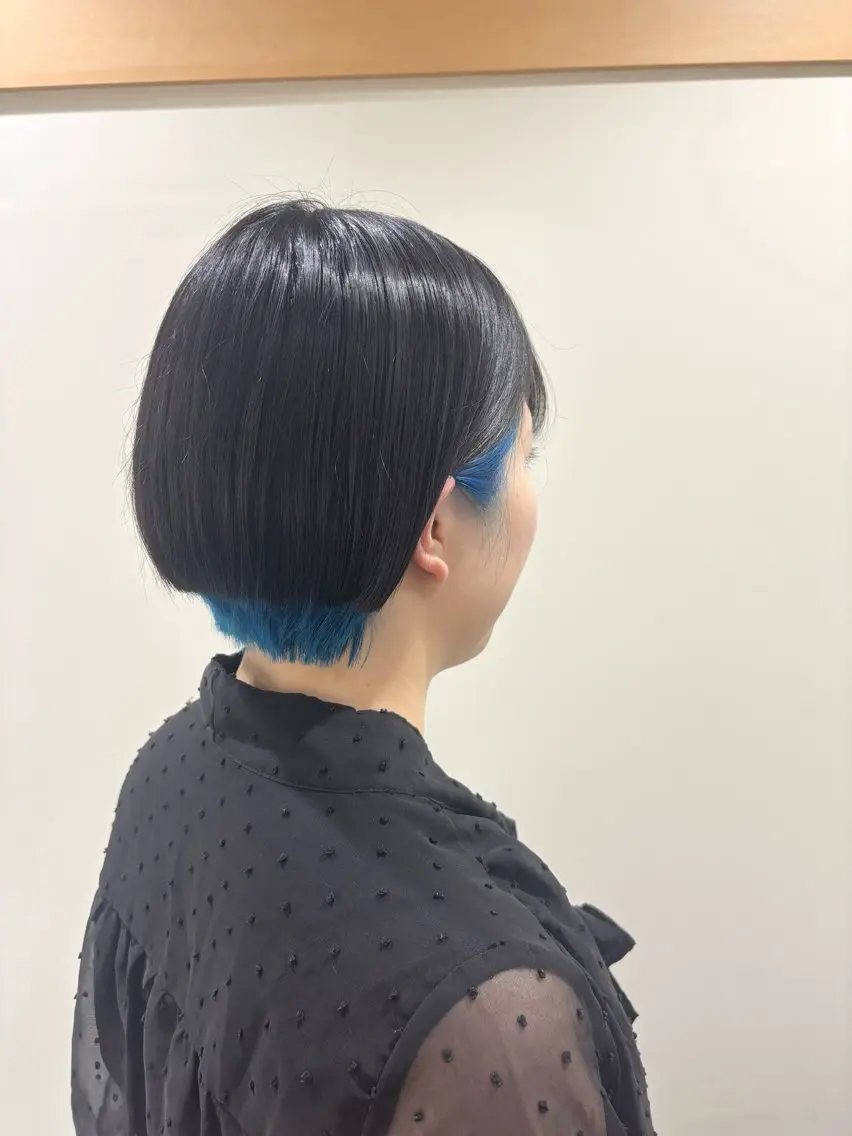ショート カラー ハイトーン/ブリーチ 🦋デザイン森山陽向のヘアスタイル