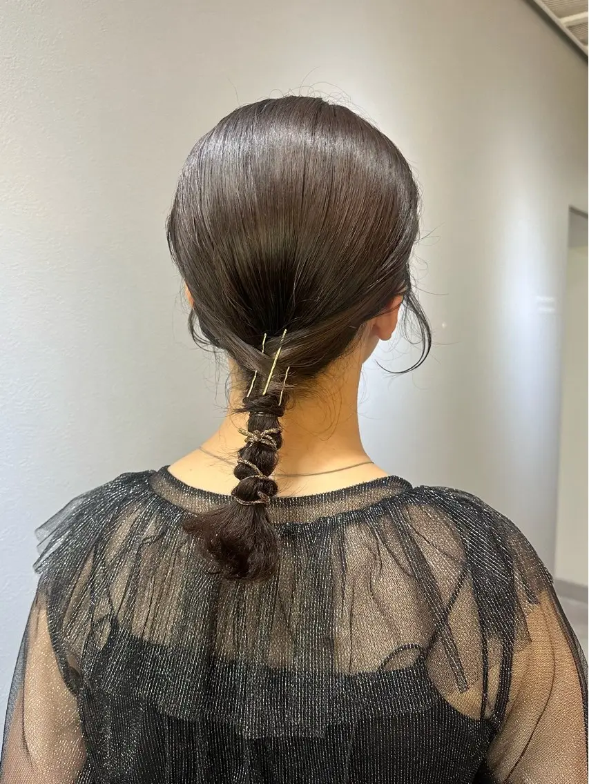 ミディアム アッシュカラーやアレ ンジ得意🌿RIKOのヘアスタイル