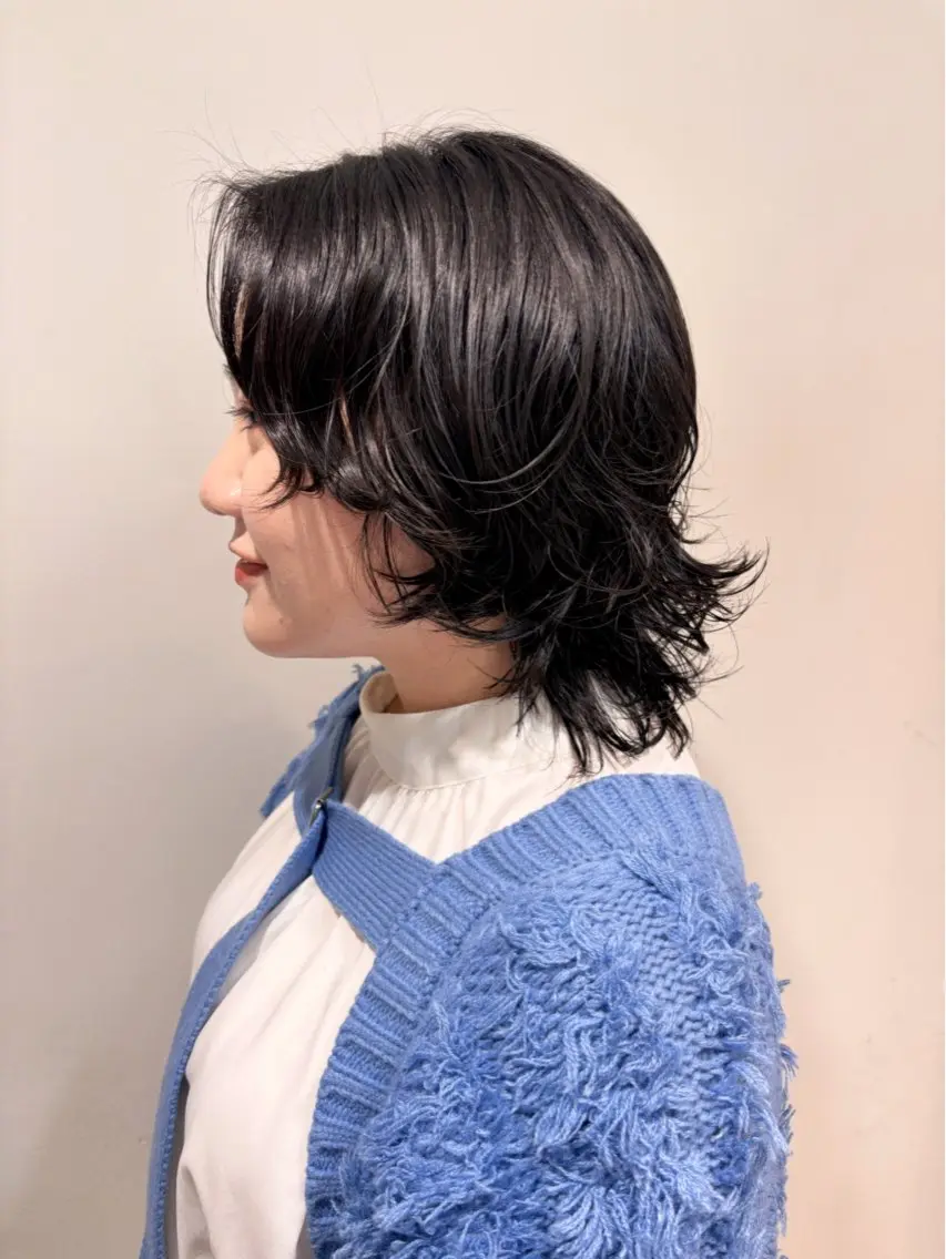 パーマ カット パーマ ぬくい せいな💫のヘアスタイル