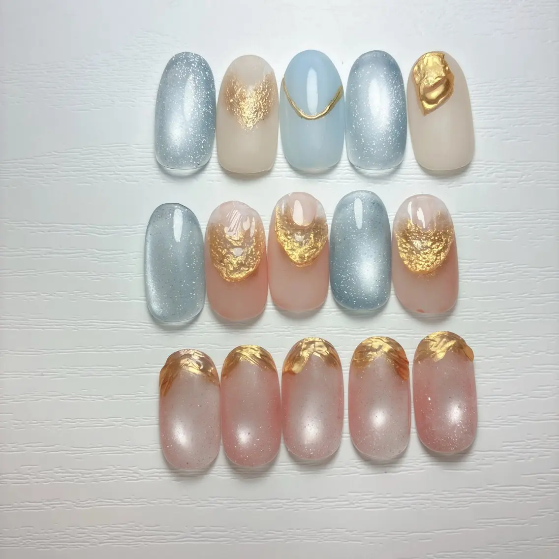 ネイル フットネイル 氷ネイル・うるうるネイル マグネットネイル ニュアンスネイル シンプルネイル ハンドネイル nail salon anoneのネイルデザイン