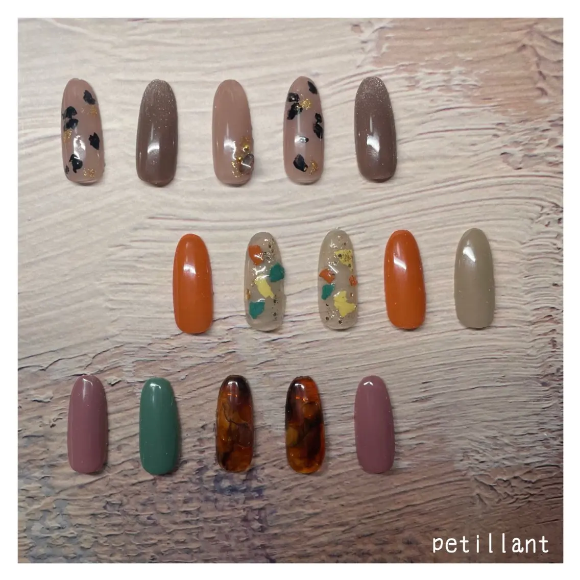 ネイル マットネイル nail salon petillantのネイルデザイン