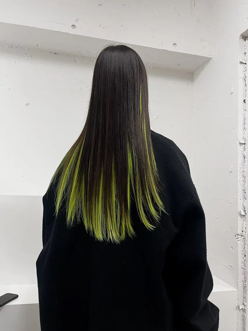 ロング カラー ︎︎ yoshikiのヘアスタイル