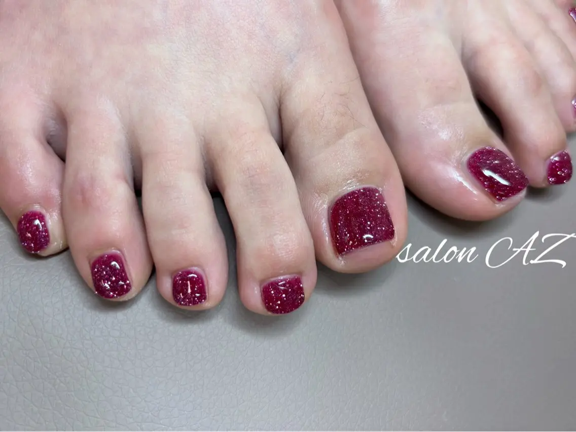 ネイル アートネイル フレンチネイル マグネットネイル ニュアンスネイル オフィスネイル フットネイル salon AZのネイルデザイン