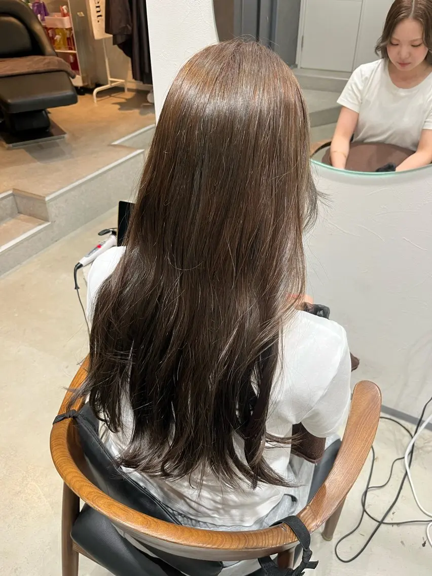 ロング カラー ヘアカラー 🪼AYUKA🍄 モデルさん大募集‼️のヘアスタイル