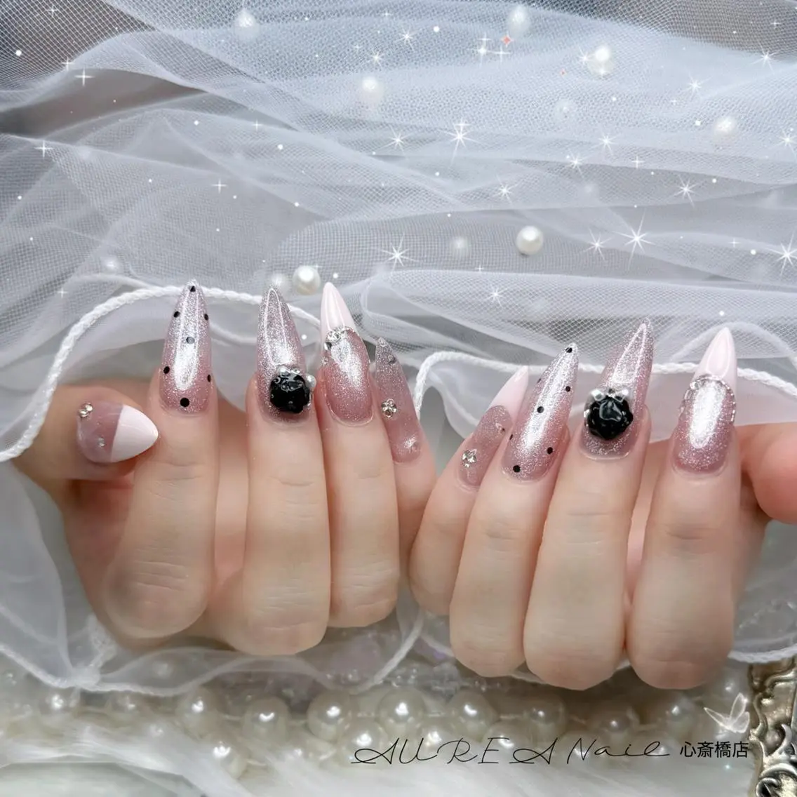 ネイル ハンドネイル ハンドケア Mina Aurea Nailのネイルデザイン