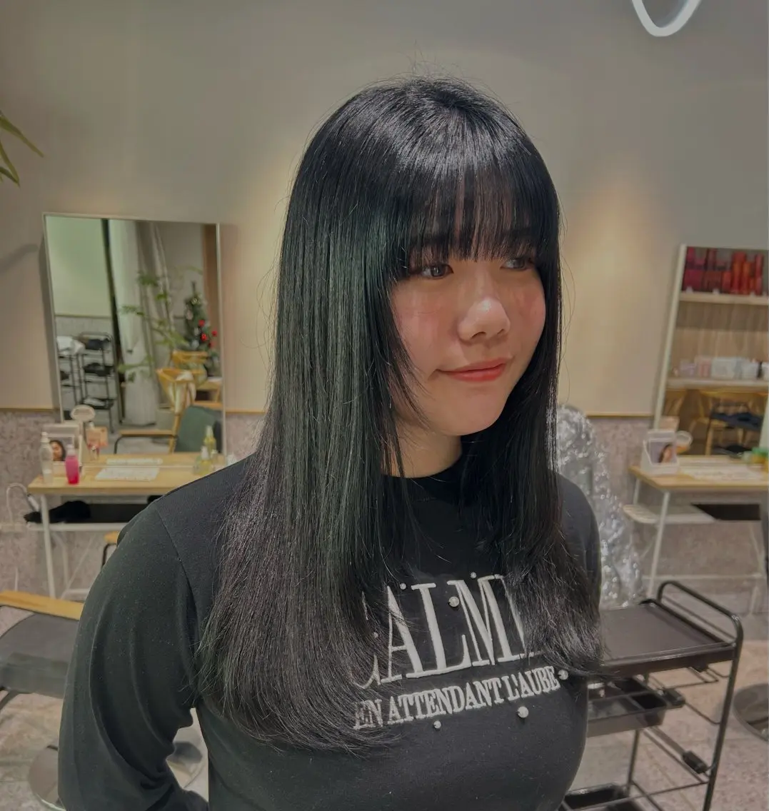 ロング カラー ヘアアレンジ ♡透明感カラー★ ネイル/しの♡のヘアスタイル