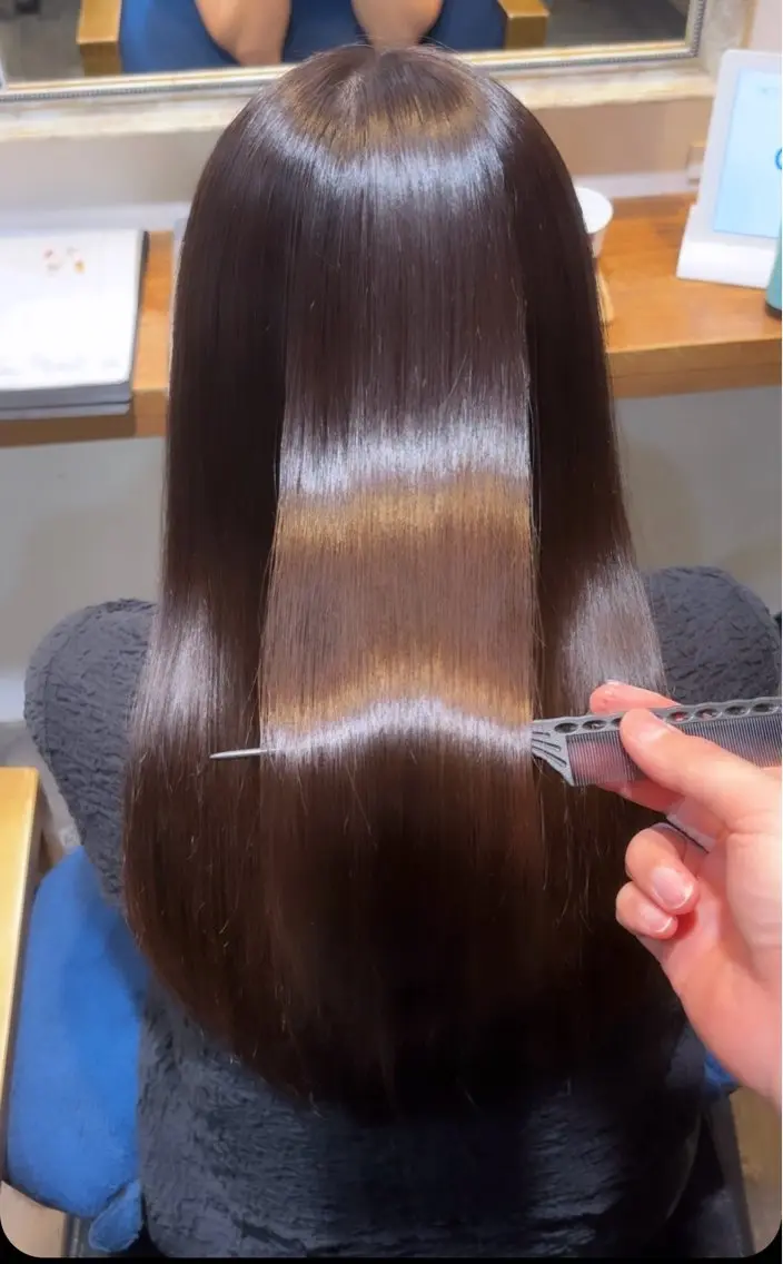 🌟超高濃度水素ケアトリートメント＋前髪カット💇‍♀️の写真