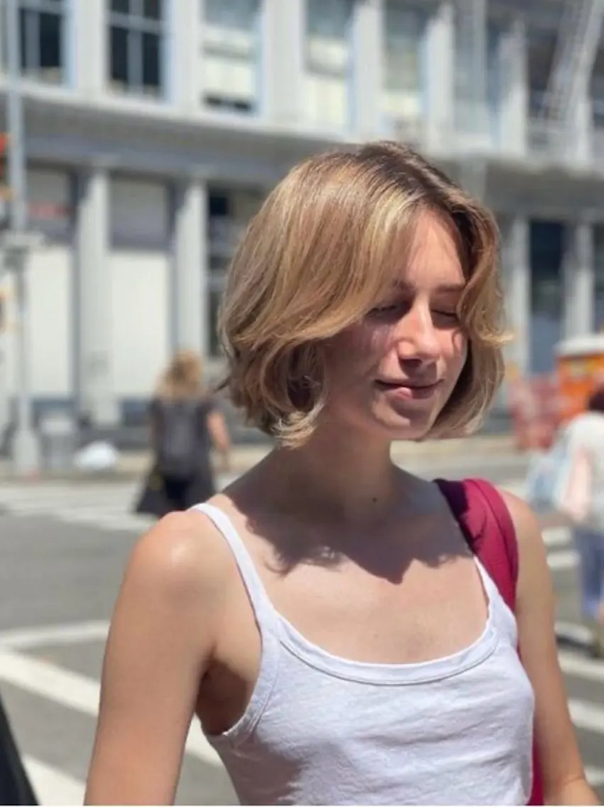 カラー ボブ Yamada Ami🪐のヘアスタイル