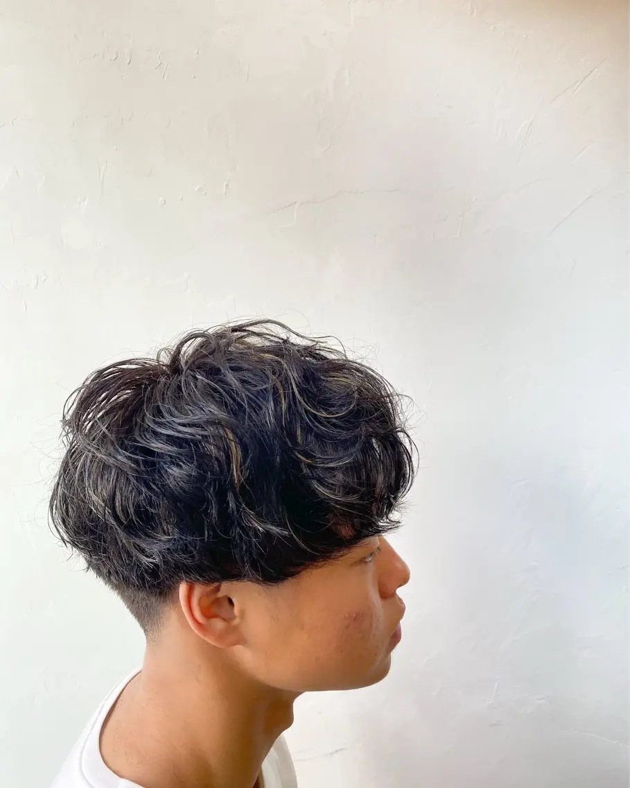 メンズ カット ヘアカラー パーマ ヘアーサロン アルカンシエルのヘアスタイル