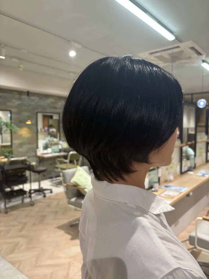 ショート カット ⠀ さおりのヘアスタイル