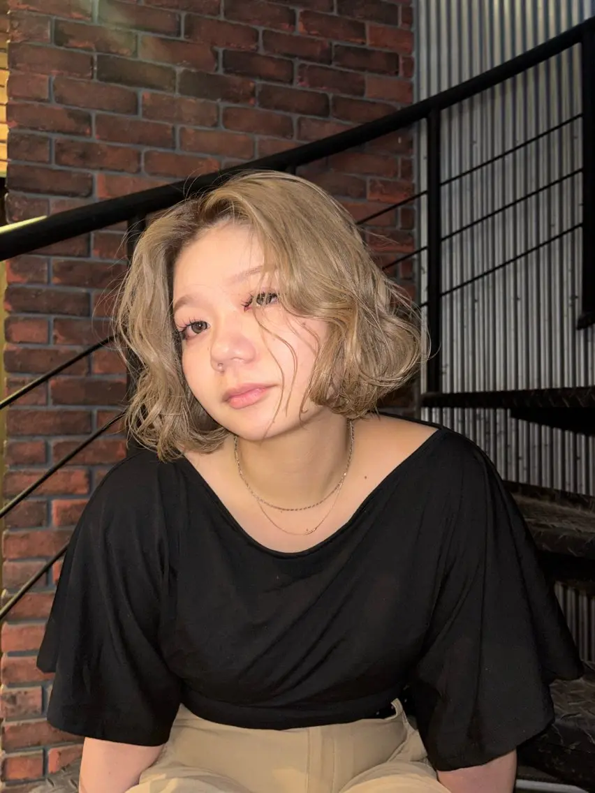 ショート カラー ヘアカラー ooitヨシダ ミナミのヘアスタイル