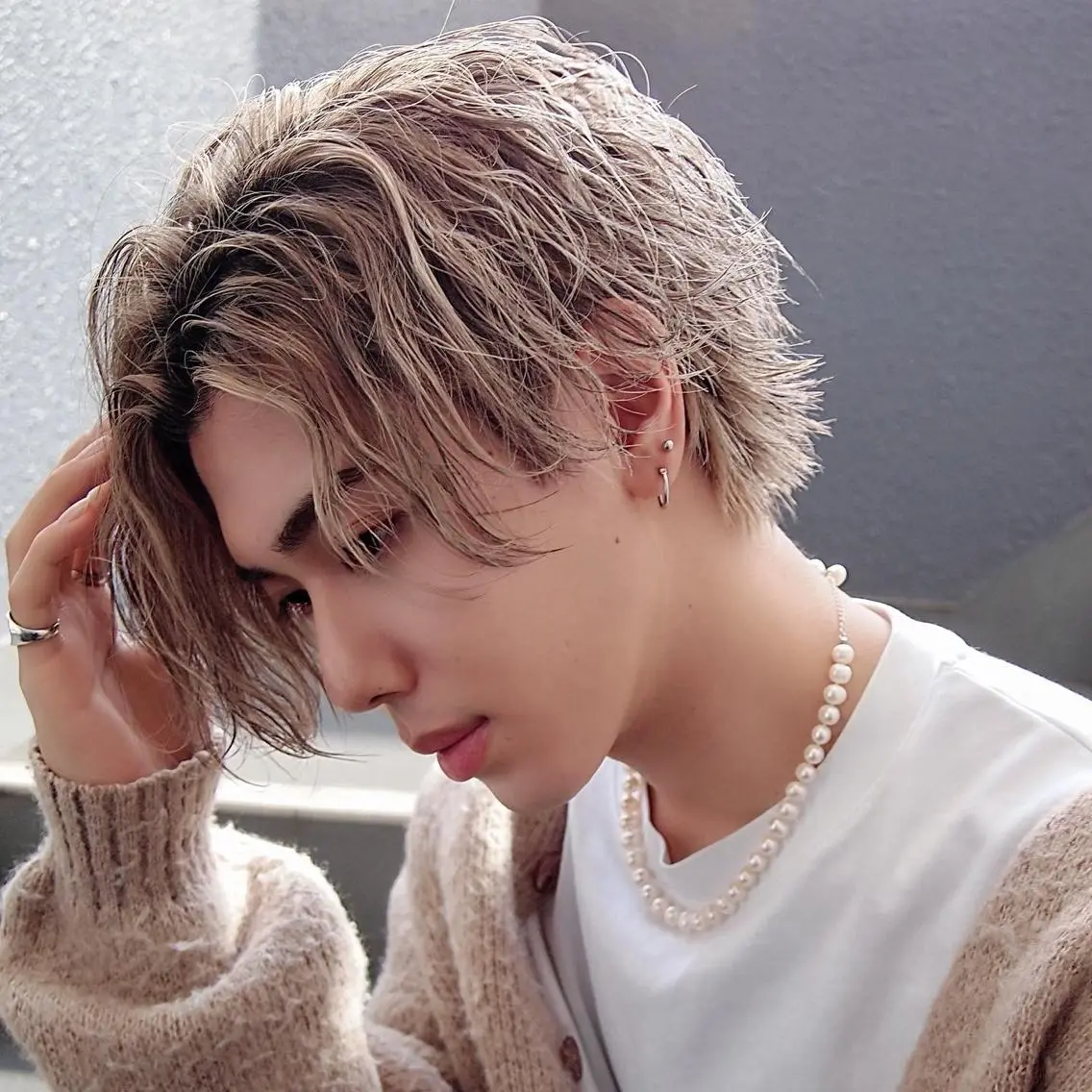 カラー パーマ メンズ メンズパーマ トレンドパーマ‼️ NAOKI💥のヘアスタイル
