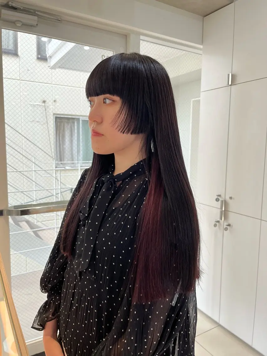 ロング ヘアカラー トリートメント ヘアセット stylist ◎RUKI.のヘアスタイル