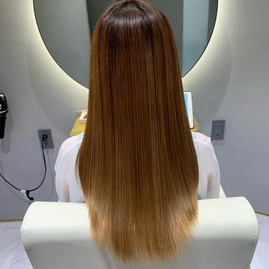 ロング トリートメント ヘアカラー ヘッドスパ “ととのう”ヘッドス パ🌿本多麻亜優のヘアスタイル