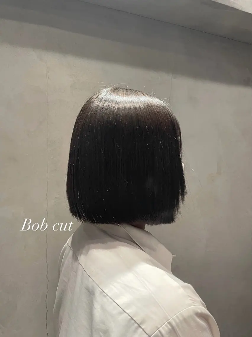 ミディアム レイヤーカット トリートメント Luna ☾ ໋のヘアスタイル