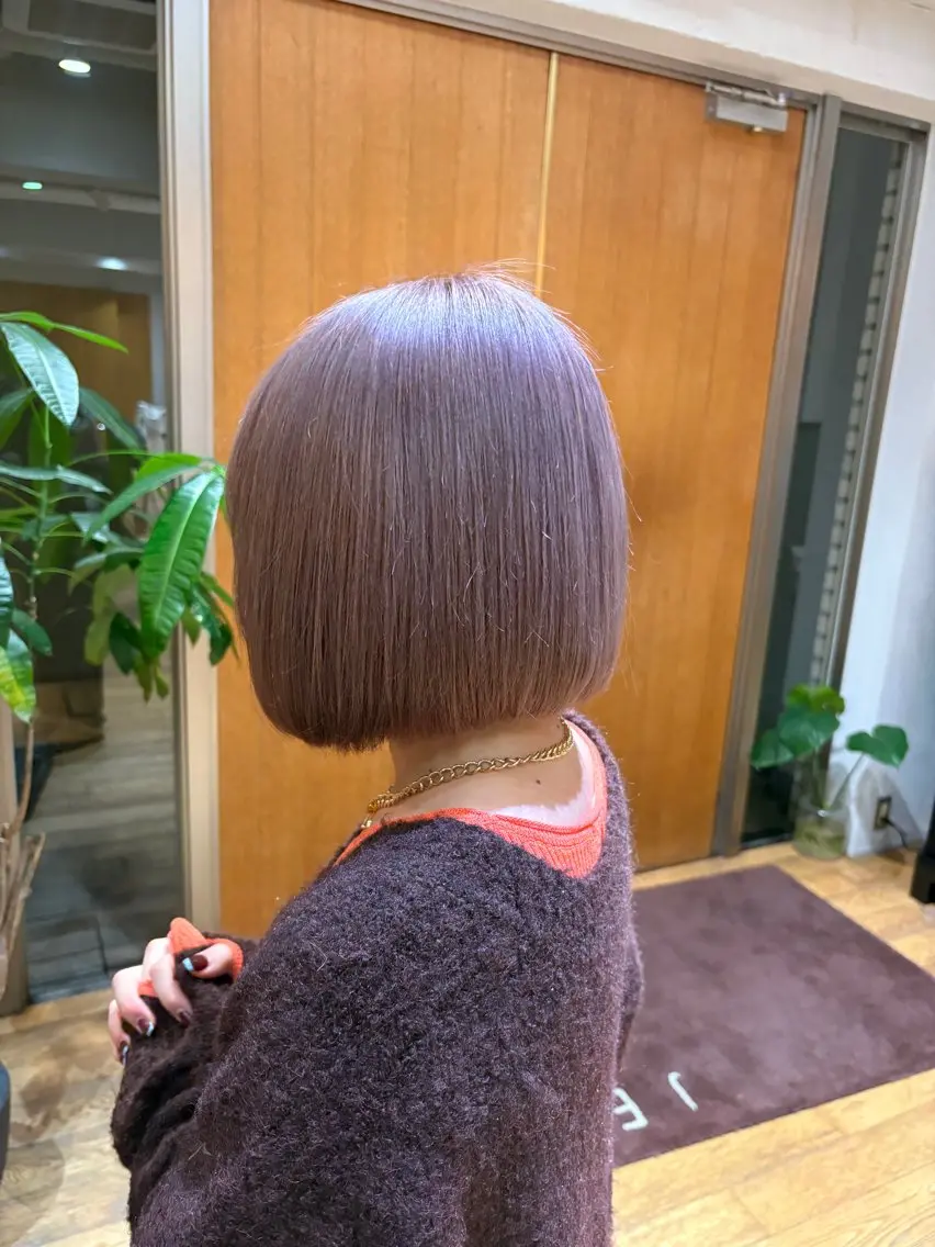 ショート カット トリートメント 【パーマ🌀/暖色カ ラー🍷】ななこ🌴のヘアスタイル