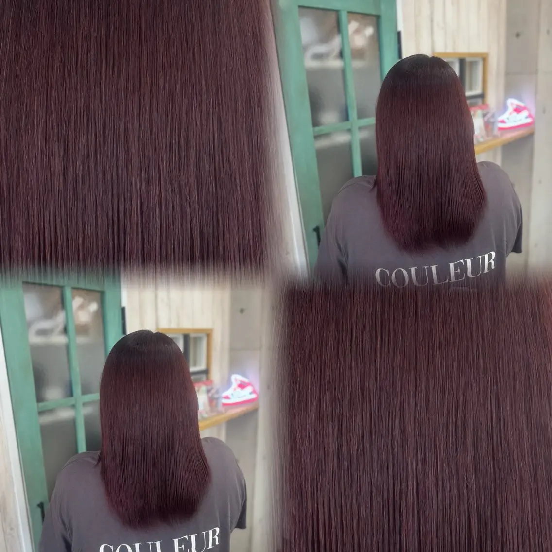 ショート カラー ヘアカラー トリートメント 髙橋 李里亜のヘアスタイル
