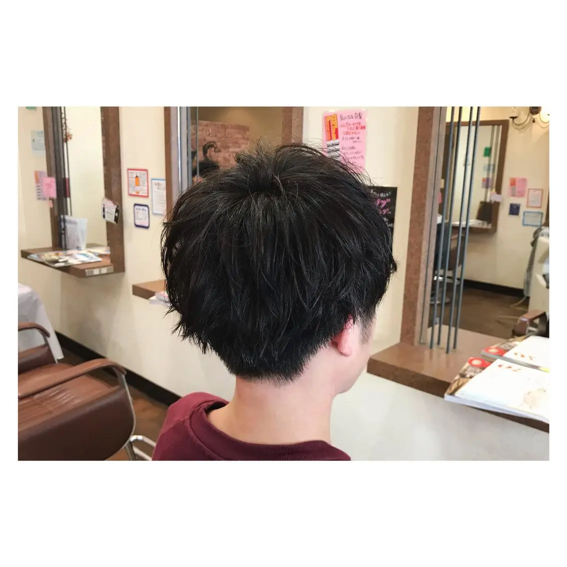 パーマ メンズ はたの ひろみのマツエク・マツパデザイン