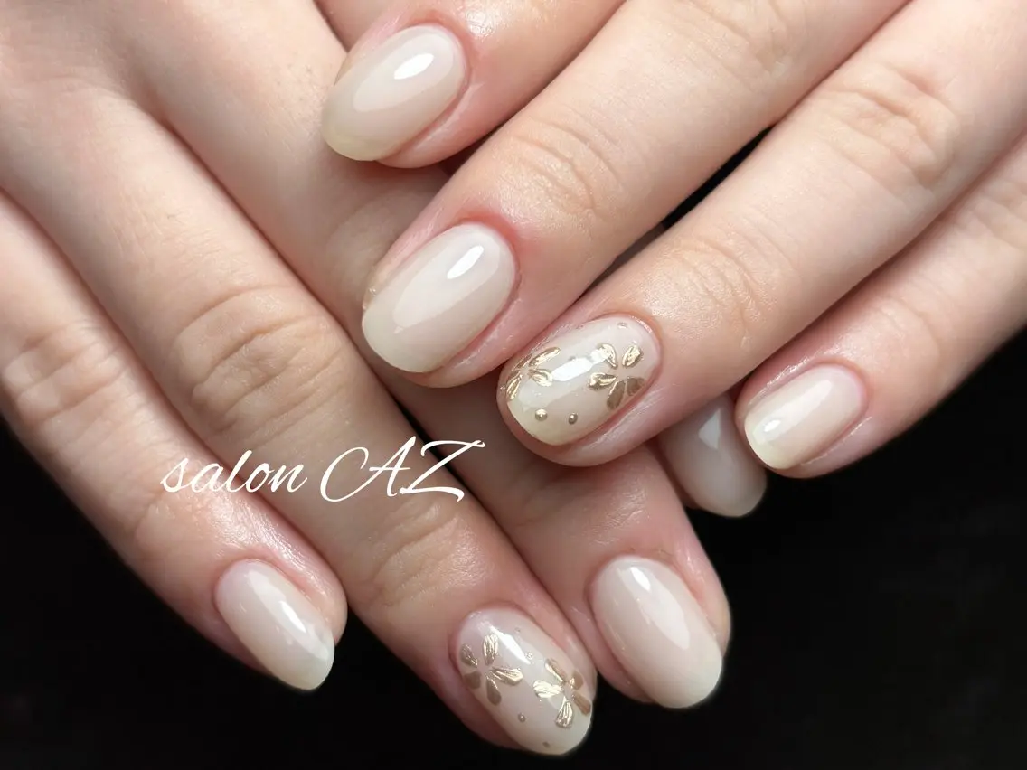 ネイル アートネイル オフィスネイル ハンドネイル salon AZのネイルデザイン