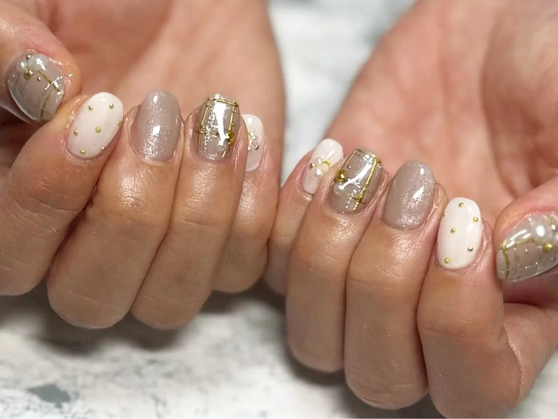 ネイル フットネイル ニュアンスネイル シンプルネイル 冬ネイル nail fufla ♡yamane♡のネイルデザイン