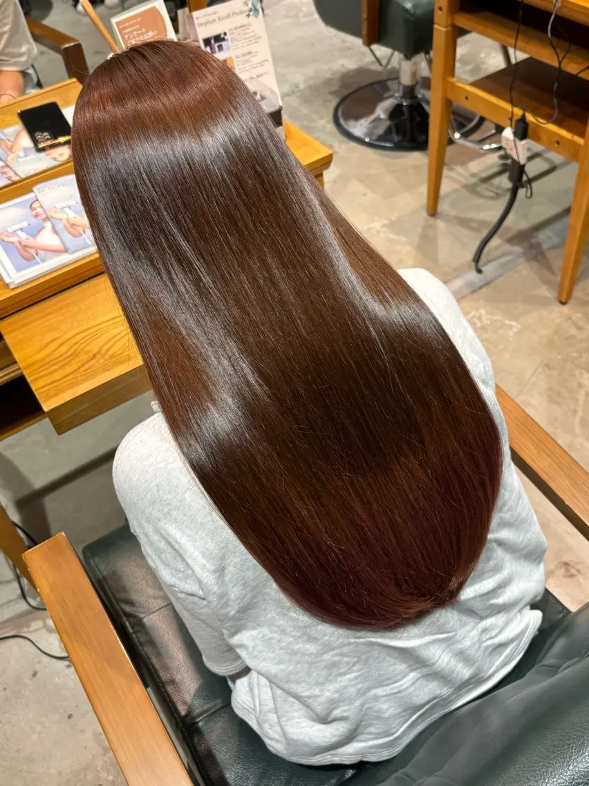ロング 髪質改善/ストレート 笹沼陸矢　大宮のヘアスタイル