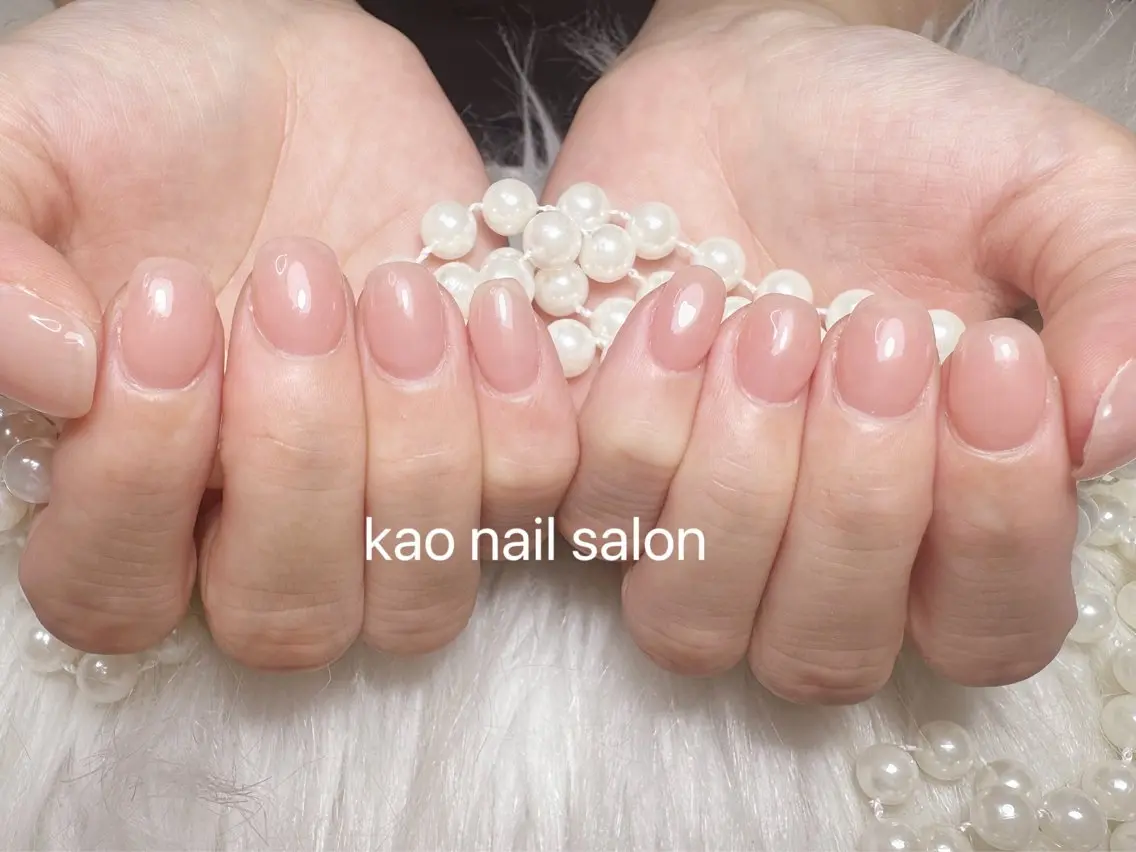 ネイル ハンドネイル kao nail マグネット/長さだしのネイルデザイン