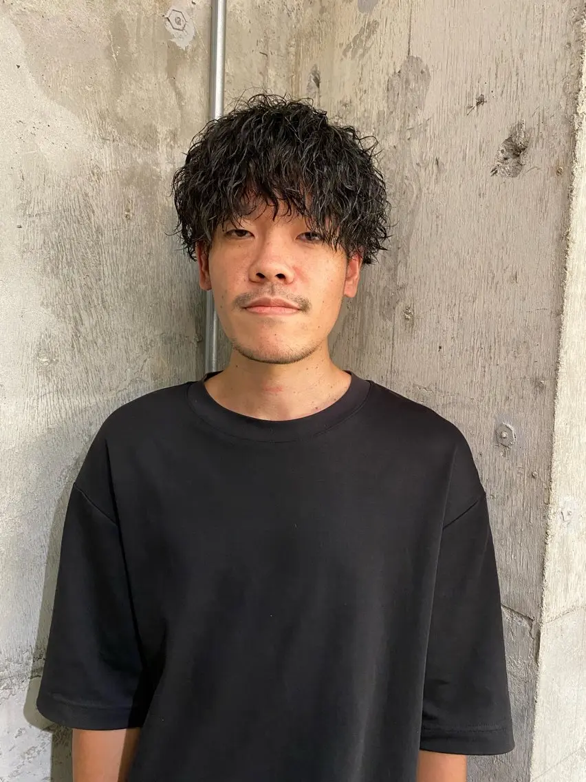 ミディアム レディースモデル カット/中川翔太のヘアスタイル