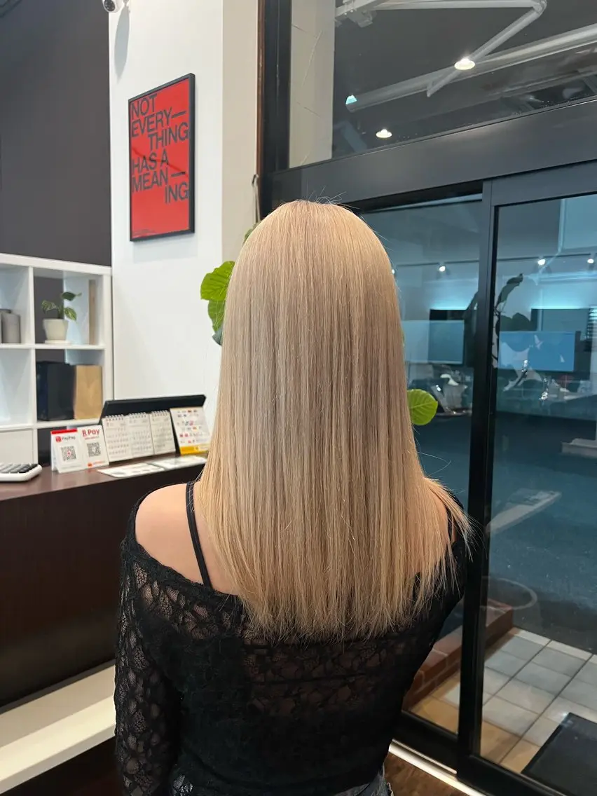 ロング カラー 大鉢 遥水のヘアスタイル