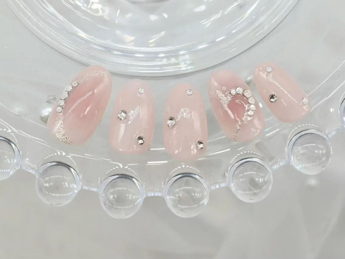ネイル ジェルネイル パラジェル ワンホンネイル ハンドネイル RISSE nail&eyeのネイルデザイン