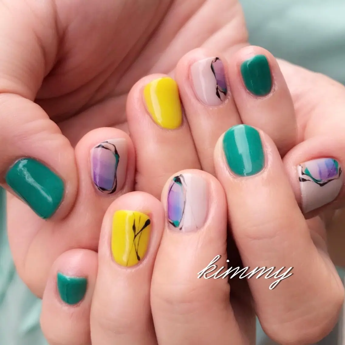 ネイル ハンドネイル kimmy nailsのネイルデザイン