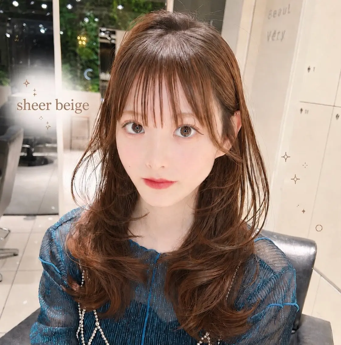 カラー ベージュカラー 透明感カラー ヘアカラー わかな🫧透明感/ アイブロウWAXの眉毛・アイブロウイメージ